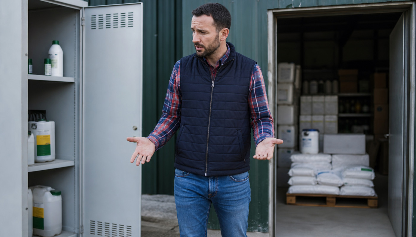 Stop aux confusions : distinguer armoire phytosanitaire et local de stockage
